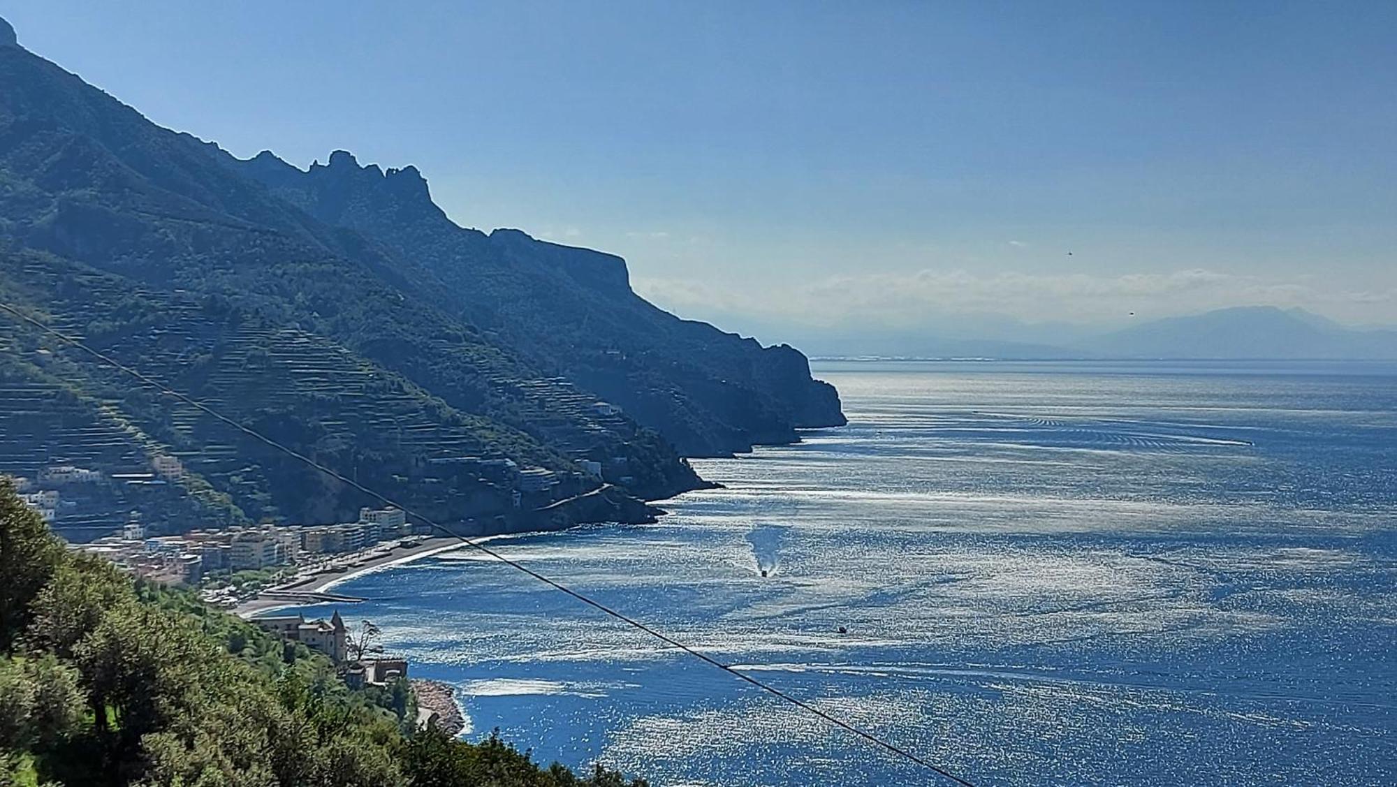 Galene - Beachfront In Costa D'Amalfi Maiori Exterior foto